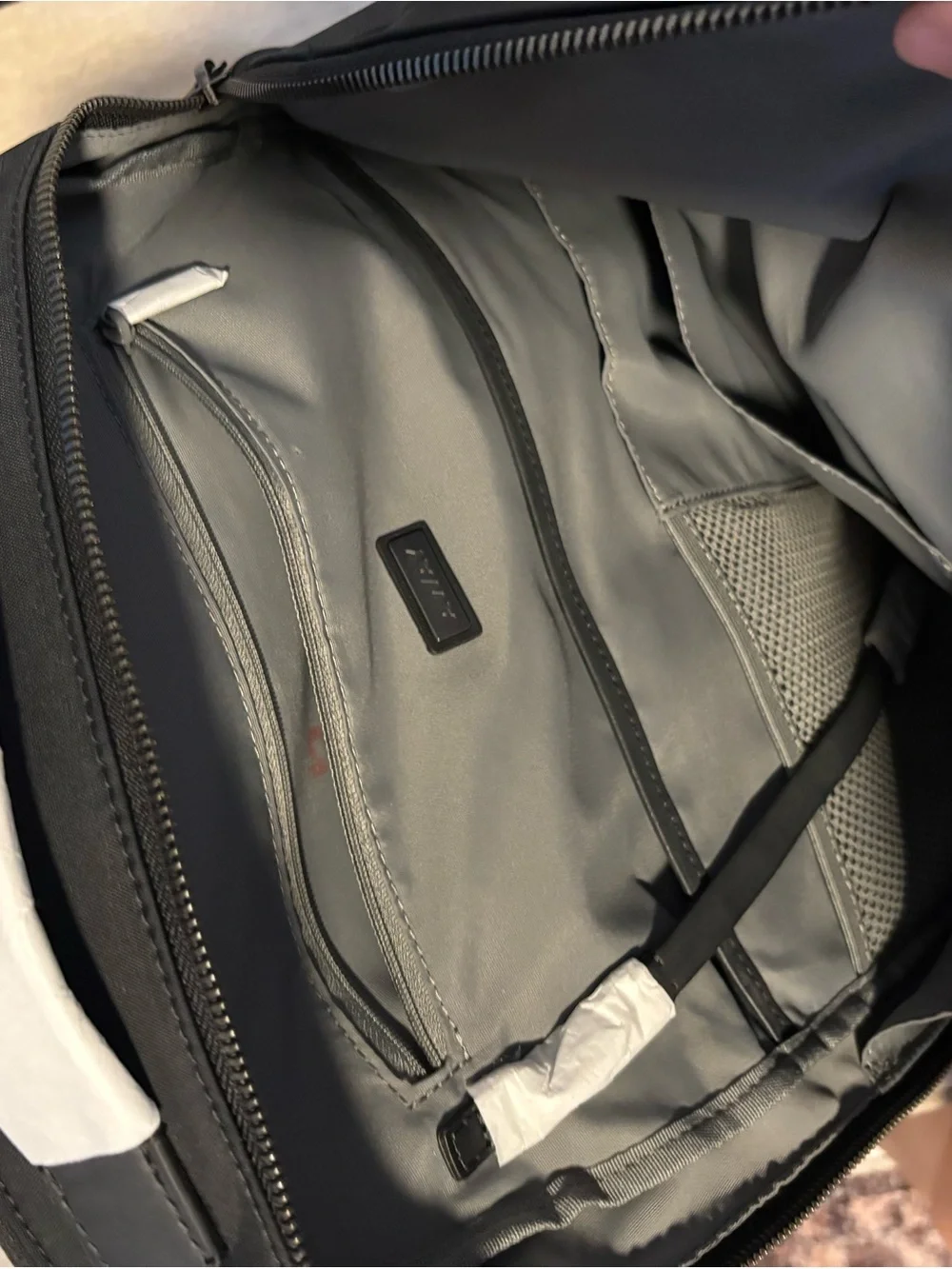 NEW AWAY commuged Men's Black Backpack